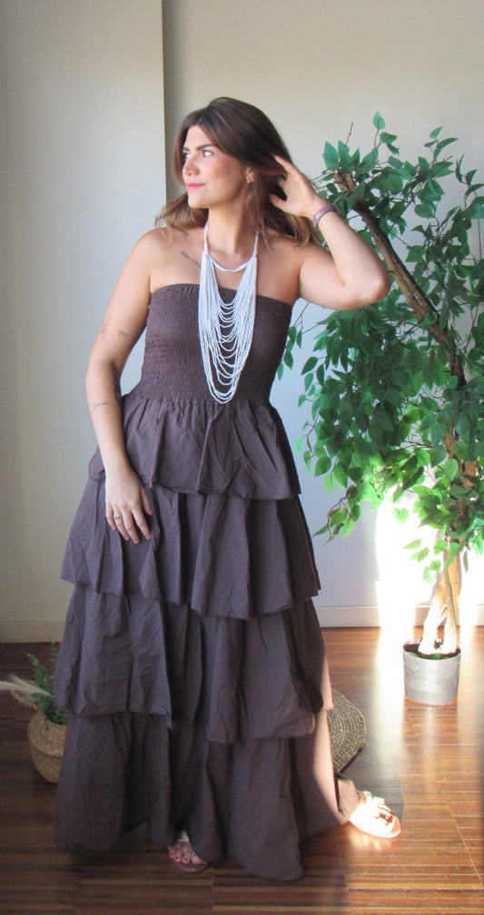 VESTIDO VOLANTES