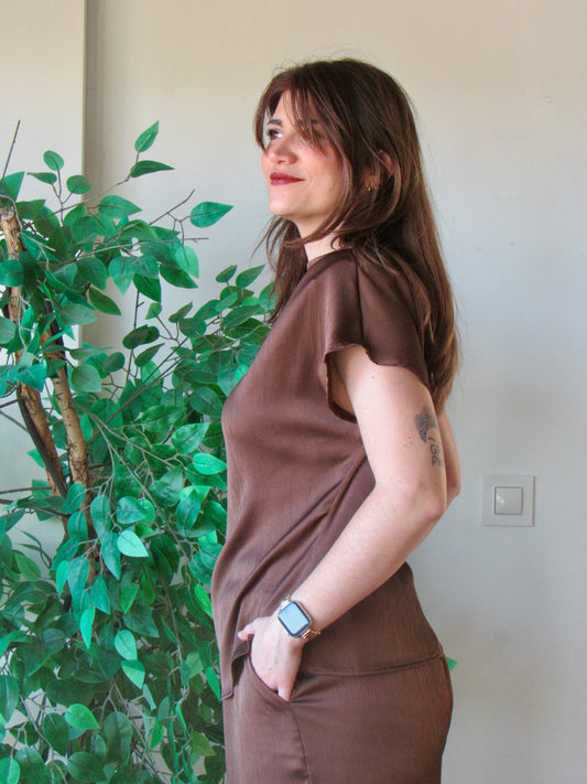 BLUSA PLISADA