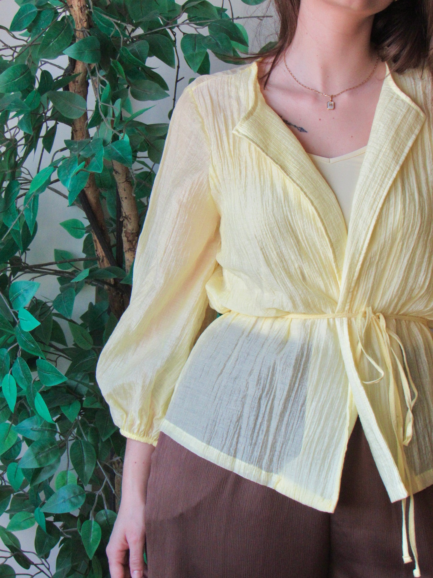 BLUSA ORGANZA