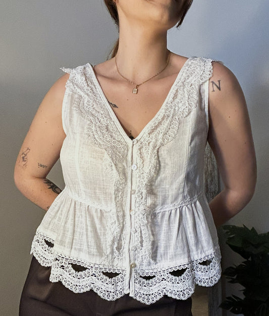 BLUSA ENCAJE