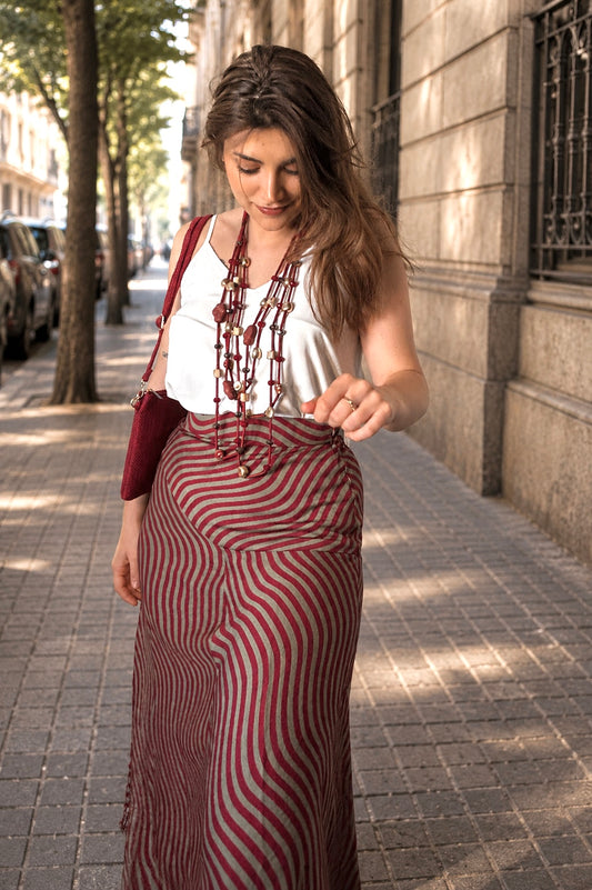 FALDA BICOLOR