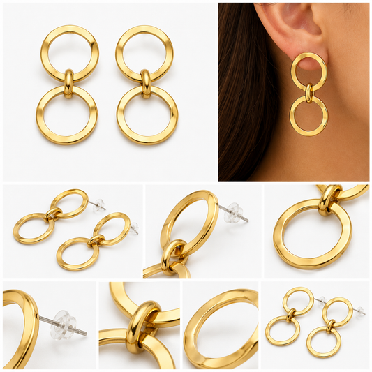 PENDIENTES CIRCULOS