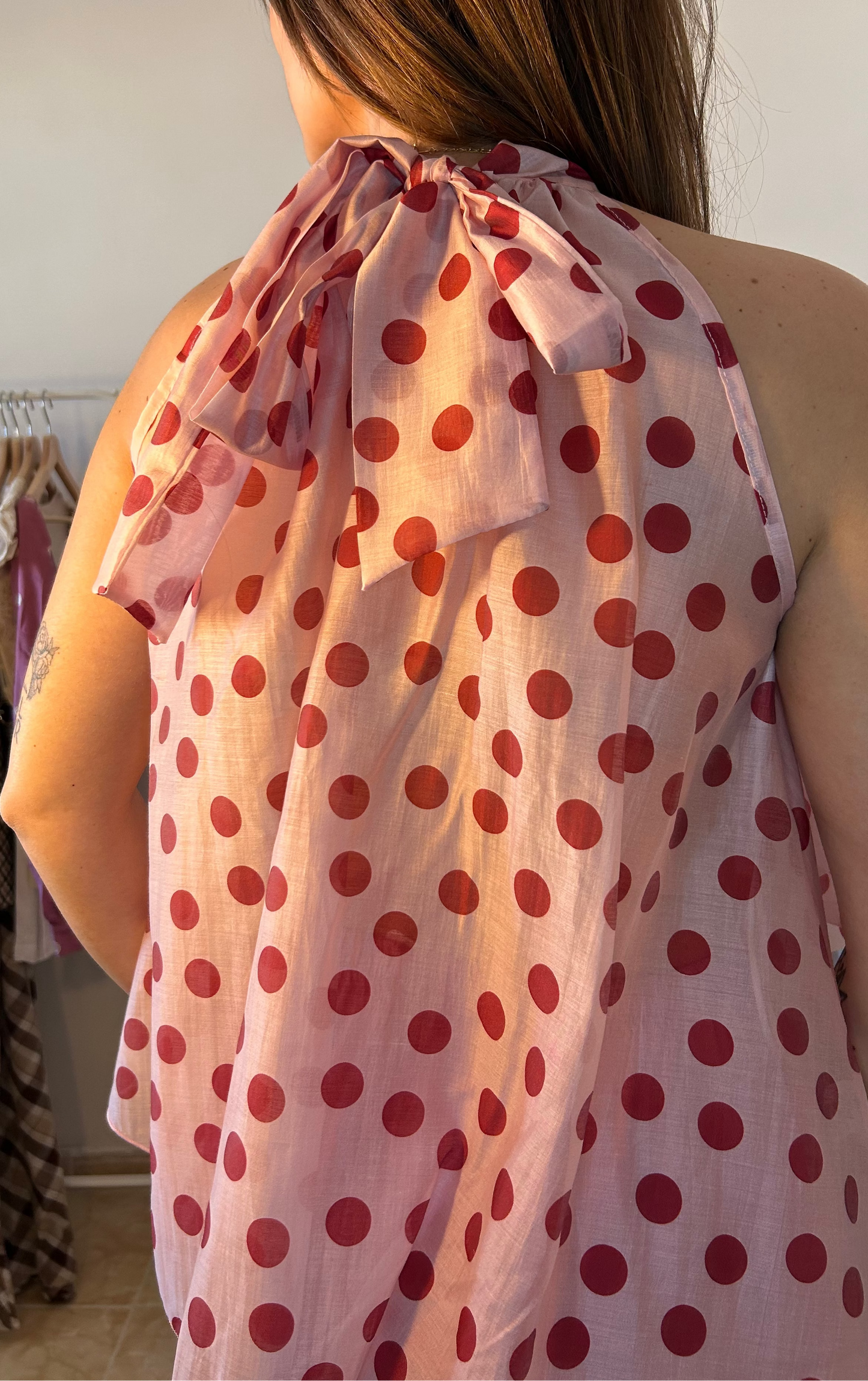 BLUSA HALTER LUNARES